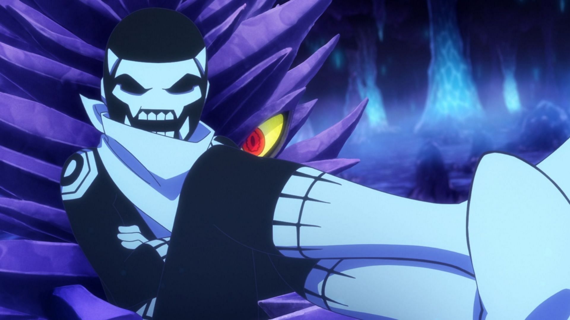 Fighter D as seen in the anime (Image via Yostar Pictures)
